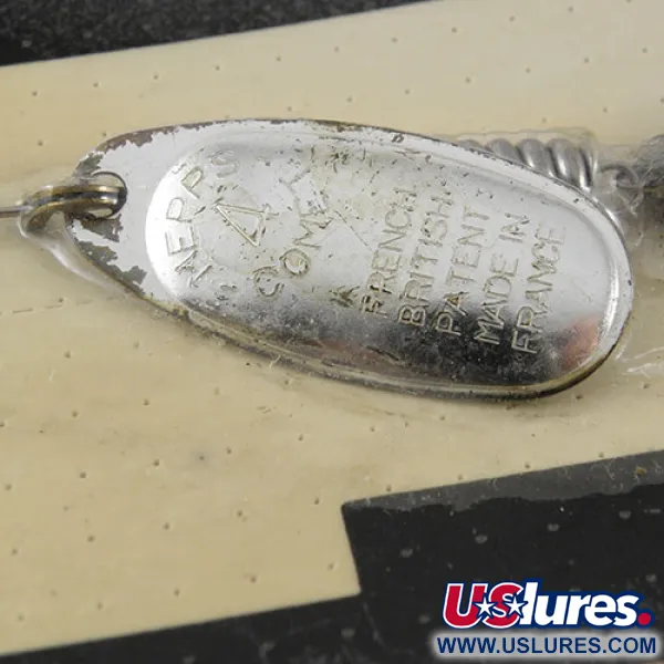 Mepps 3 Comet (with soft bait) Cucharilla, Níquel, 17g, Vintage, #1093