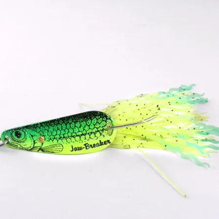 Northland Jaw-Breaker Cucharilla Anti-enganche, Amarillo/Verde, #1095