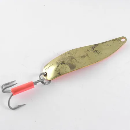 Mepps Syclops 2 Cucharilla, Naranja / Latón, 17g, Perfil S, #1106