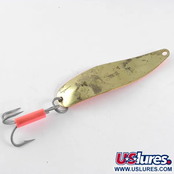 Mepps Syclops 2 Cucharilla, Naranja / Latón, 17g, Perfil S, #1106