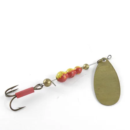 Mepps Comet 4 Cucharilla, Latón, 11g, Diseño Vintage, #1121