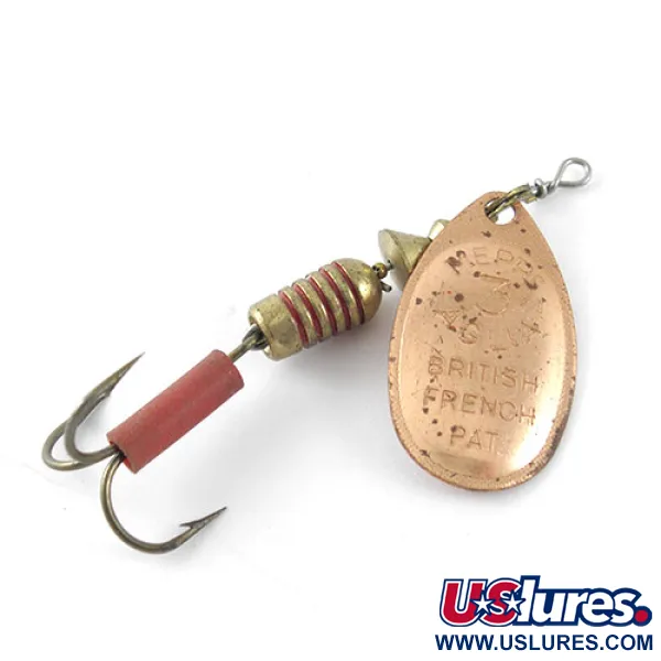 Mepps Aglia 3 Cucharilla, Bronce, 7g, Cuerpo latón, #1131