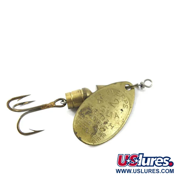 Mepps Aglia 2 Cucharilla, Latón, 4.5g, Diseño clásico, #1143