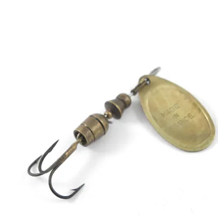 Mepps Aglia 2 Cucharilla Rotativa, Latón, 4,5g, Vintage, #1154