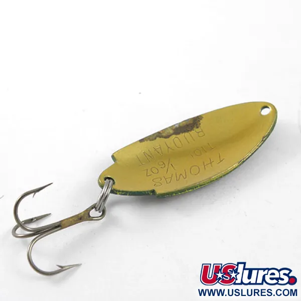 Thomas Buoyant Cucharilla, Green/Red/Yellow (Frog), 5g, Lance, #1158