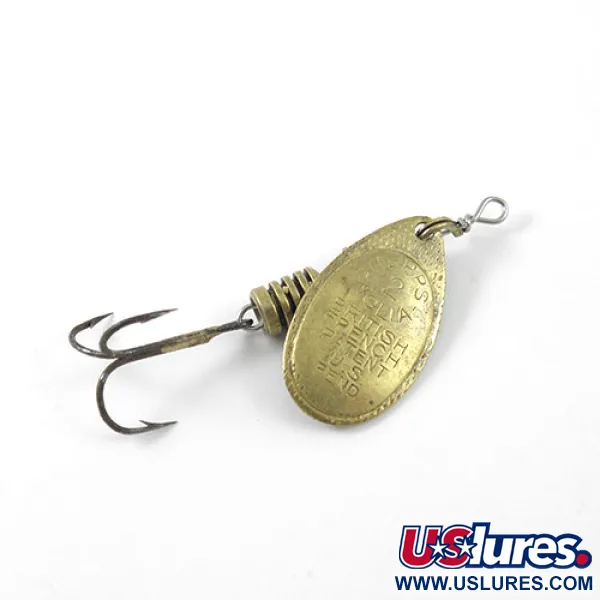 Mepps Aglia 2 Cucharilla, Latón, 4,5g, Triple original, #1162