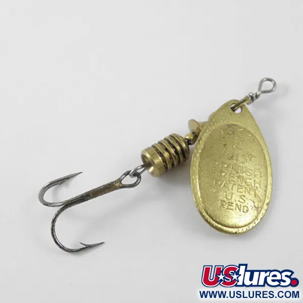 Mepps Aglia 2 Cucharilla, Latón, 4.5g, Diseño Clásico, #1163