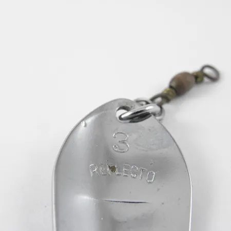 Luhr Jensen Reflecto #3 Cucharilla, Níquel, 12g, Anti-hierba, #1176