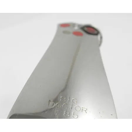 Prescott Spinner Big Doctor 285 Cucharilla, Níquel/Oro/Rojo, 30g, #1177