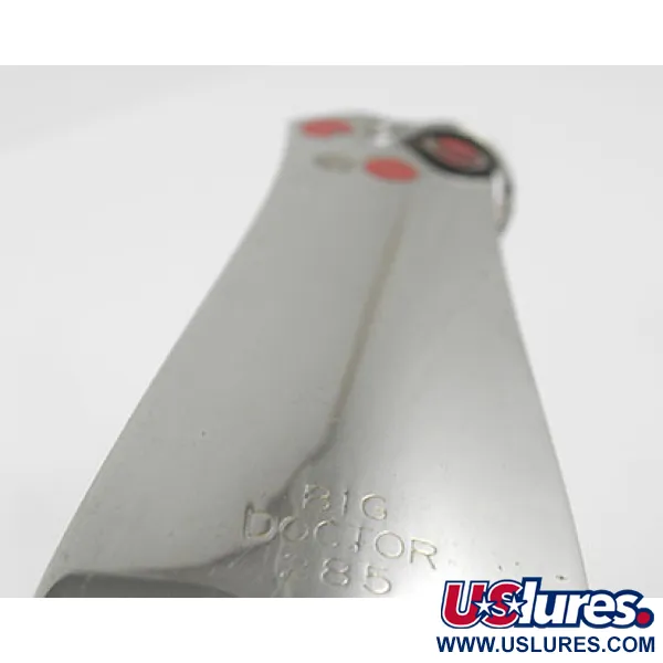 Prescott Spinner Big Doctor 285 Cucharilla, Níquel/Oro/Rojo, 30g, #1177