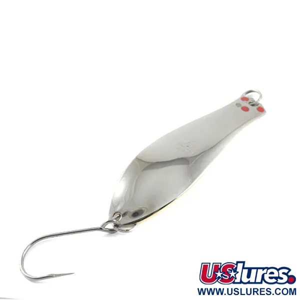 Prescott Spinner Big Doctor 285 Cucharilla, Níquel/Oro/Rojo, 30g, #1177