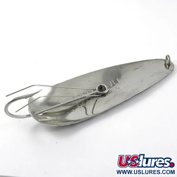 Eppinger Dardevle Trolldevle Cucharilla, Negro/Blanco/Níquel, 40g, #1178