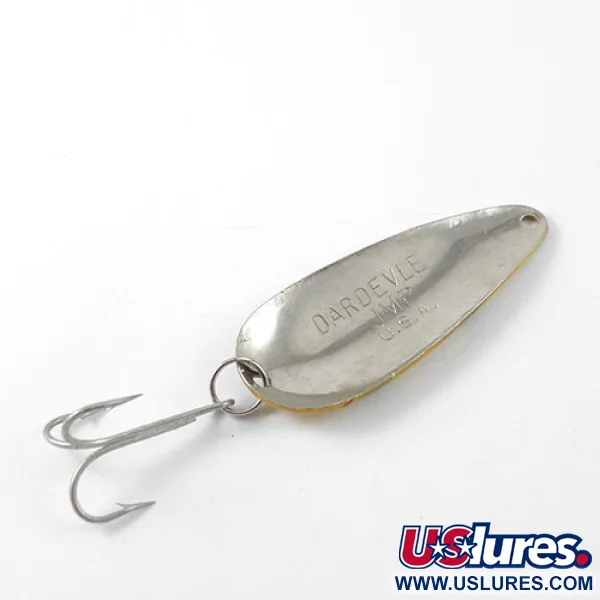 Eppinger Dardevle Imp Cucharilla, Naranja / Amarillo, 11g, Panal, #1183