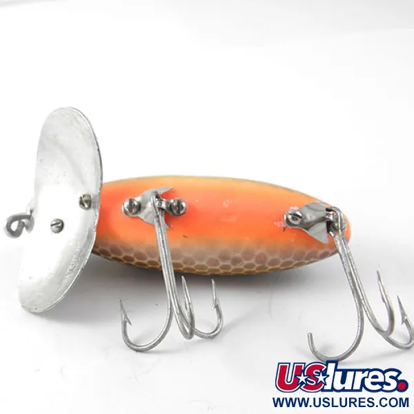 Fred Arbogast Jitterbug Señuelo Superficie, Tiger, 14g, Babero Alu, #1186