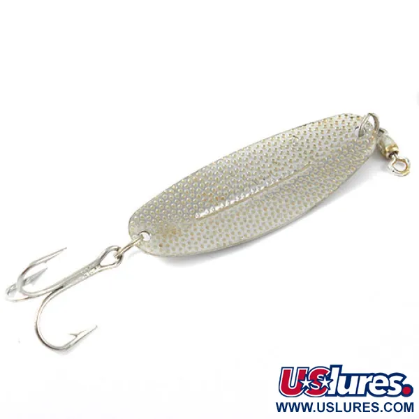 Williams Wabler Cucharilla, Plata plateada, 28g, Textura martillada, #1188