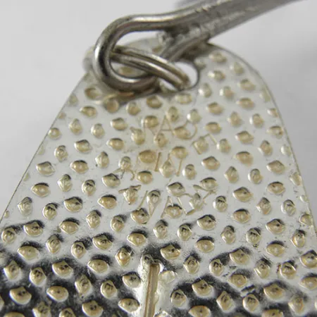 Williams Wabler Cucharilla, Plata plateada, 28g, Textura martillada, #1188