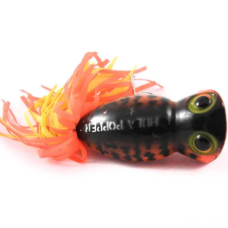 Fred Arbogast Hula Popper Popper, Tiger, 14g, Faldón Goma, #1189