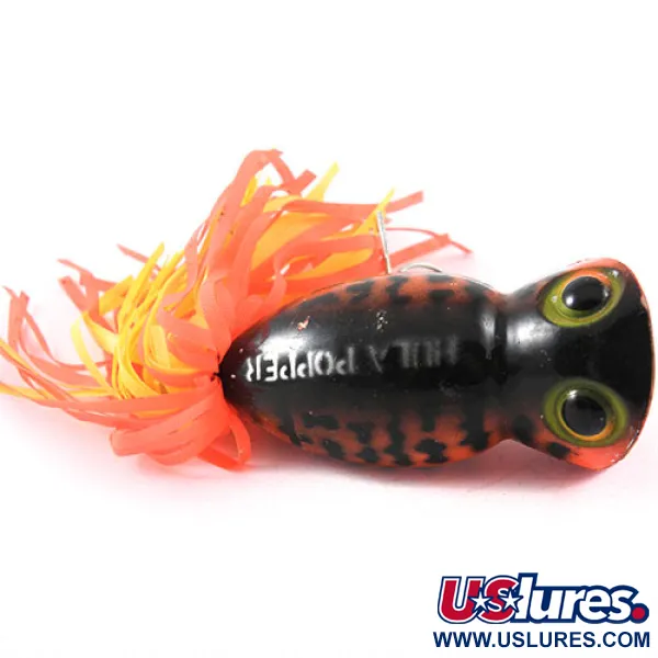 Fred Arbogast Hula Popper Popper, Tiger, 14g, Faldón Goma, #1189