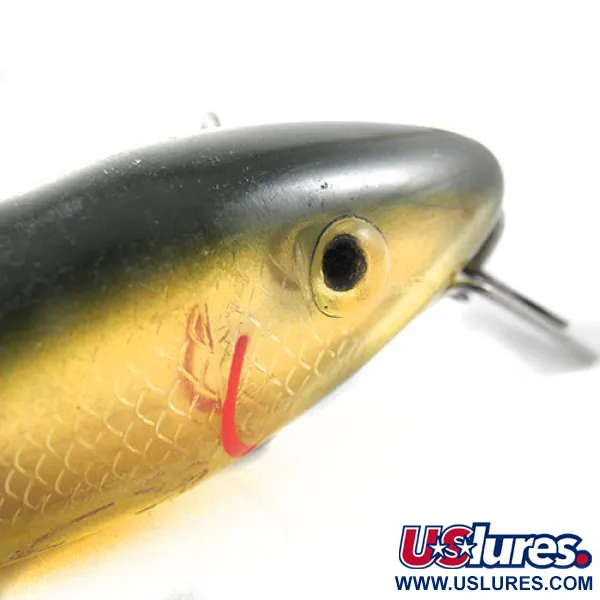 L&S MirrOlure Pike Master Articulado, Amarillo / Negro, 17g, #1199