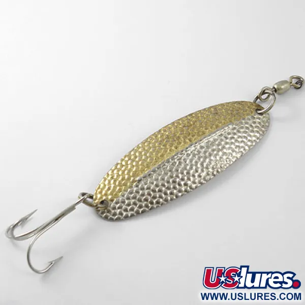 Williams Wabler Cucharilla, Silver/Gold, 18g, Plateada, #1202