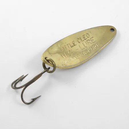 Seneca Little Cleo Cucharilla Ondulante, Negro/Oro, 7g, USA, #1208