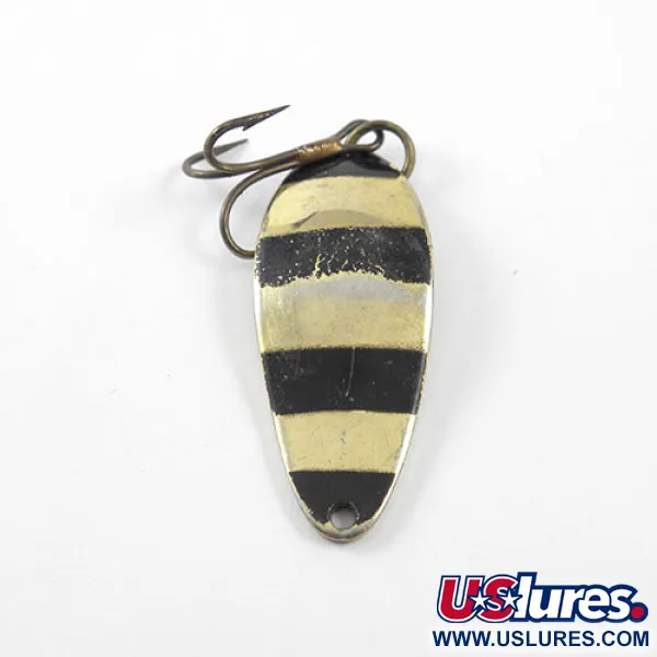 Seneca Little Cleo Cucharilla Ondulante, Negro/Oro, 7g, USA, #1208