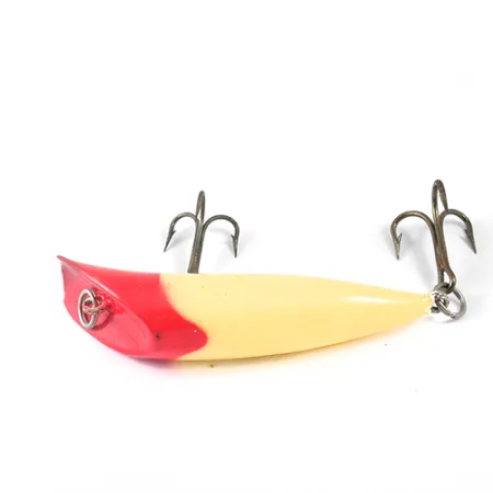 Canadian Wiggler Señuelo, Rojo / Blanco, 28g, Cuerpo Hueco, #1236