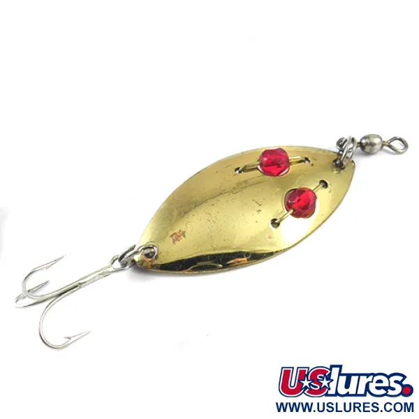 Hofschneider Red Eye junior Cucharilla, Latón, 10g, Ojos rojos, #1245