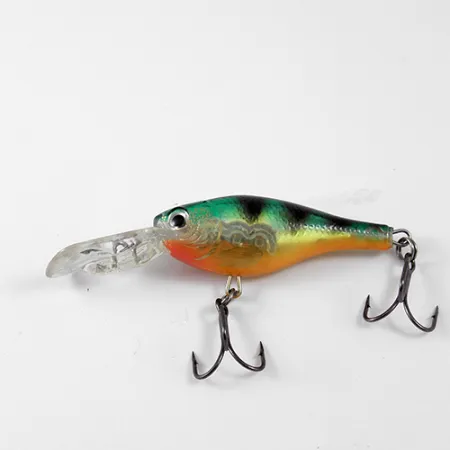 Rapala Glass Shad Rap Señuelo, Perch, 5,5g, Holográfico, #1250