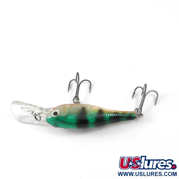 Rapala Glass Shad Rap Señuelo, Perch, 5,5g, Holográfico, #1250
