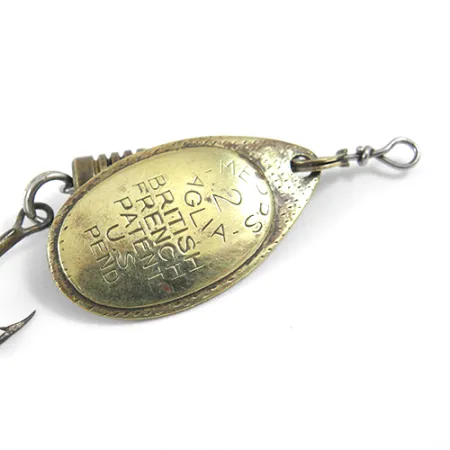 Mepps Aglia 2 Cucharilla, Latón, 4,5g, Estilo Vintage, #1255