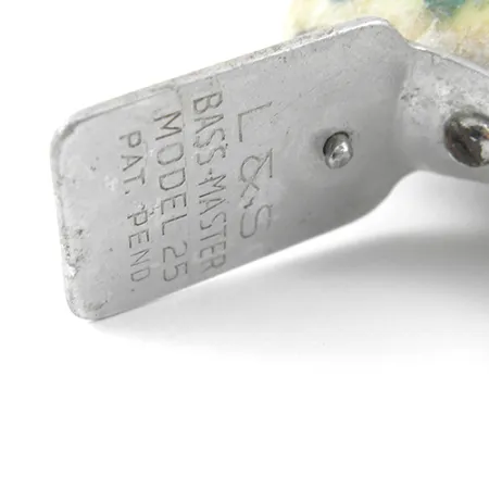 MirrOlure Bass-master model 25 Señuelo Articulado, Verde, 10g, Cristal, #1261