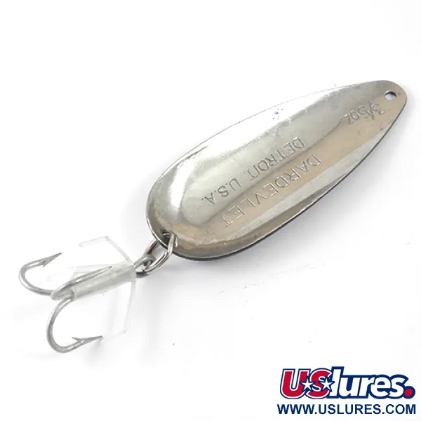 Dardevle Dardevlet Cuchara, Negro/Blanco/Níquel, 21g, Clásica, #1264