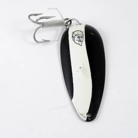 Dardevle Dardevlet Cuchara, Negro/Blanco/Níquel, 21g, Clásica, #1264