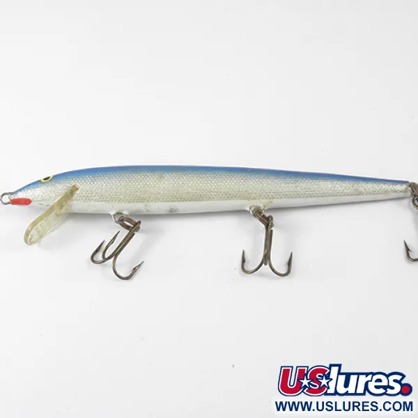 Rapala Original Floater Señuelo, Azul claro/Plata, 7g, Balsa, #1275