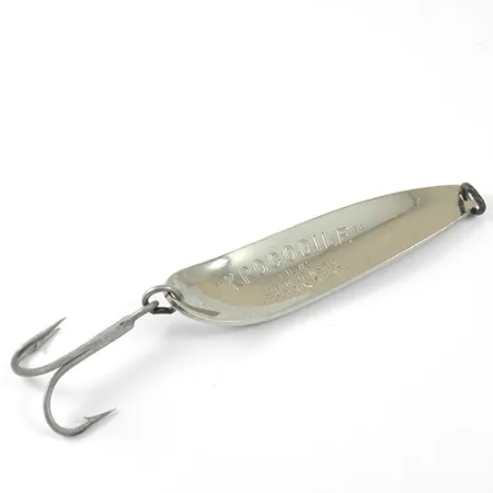 Luhr Jensen Krocodile Die #5 Cucharilla, Níquel Martillado, 25g, #1281