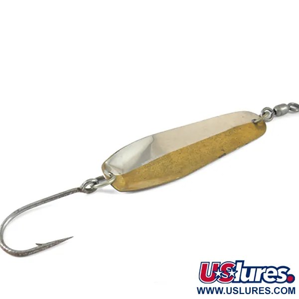 Luhr Jensen McMahon 6 Cucharilla, Níquel / Latón, 28g, Quitavueltas, #1300