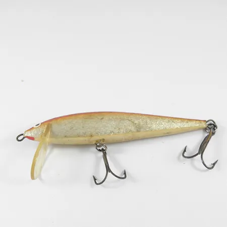 Finlandia Uistin Wobbler, Dorado / Rojo, 12g, Perfil Fino, #1315