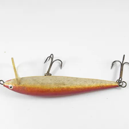 Finlandia Uistin Wobbler, Dorado / Rojo, 12g, Perfil Fino, #1315