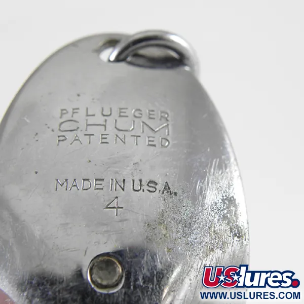 Pflueger Chum Weedless cucharilla, Níquel, 19g, weedless, #1317