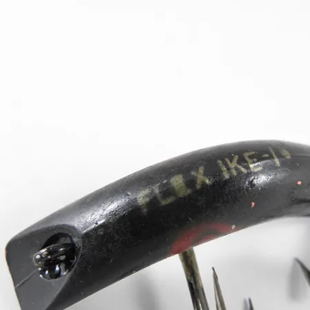 Lazy Ike 1318 Señuelo curricán, Negro / Rojo, 3,5g, Forma banana, #1318