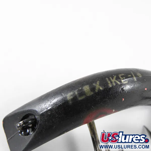 Lazy Ike 1318 Señuelo curricán, Negro / Rojo, 3,5g, Forma banana, #1318