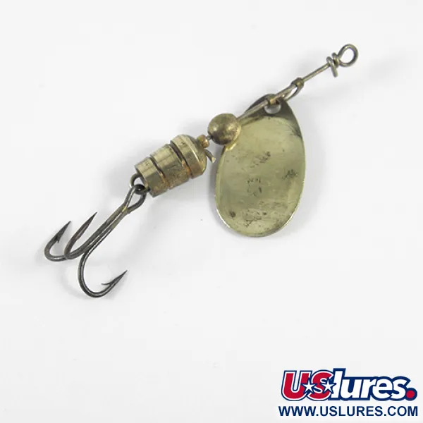 Mepps Aglia 1 Cucharilla Giratoria, Latón, 3.5g, Vintage, #1341