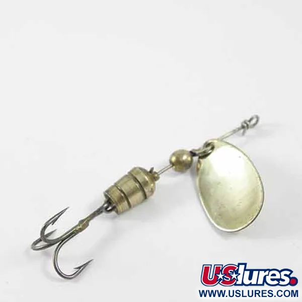 Mepps Aglia 1 Cucharilla, Latón, 3.5g, Hoja Clásica, #1357