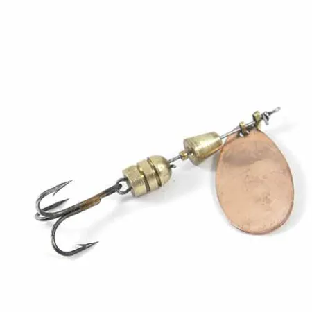 Mepps Aglia 2 Cucharilla, Cobre, 4.5g, Estilo Vintage, #1358