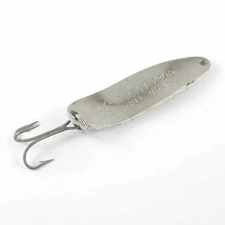 Dardevle Cop-E-Cat 7300 Cucharilla, Blanco/Rojo/Níquel, 14g, #1380