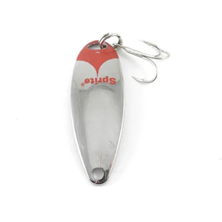 Johnson Sprite Cucharilla, Níquel / Rojo, 7g, Vintage, #1425