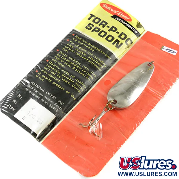 Nebco Tor-P-Do 2 Cucharilla, Níquel, 14g, Diseño Clásico, #1458