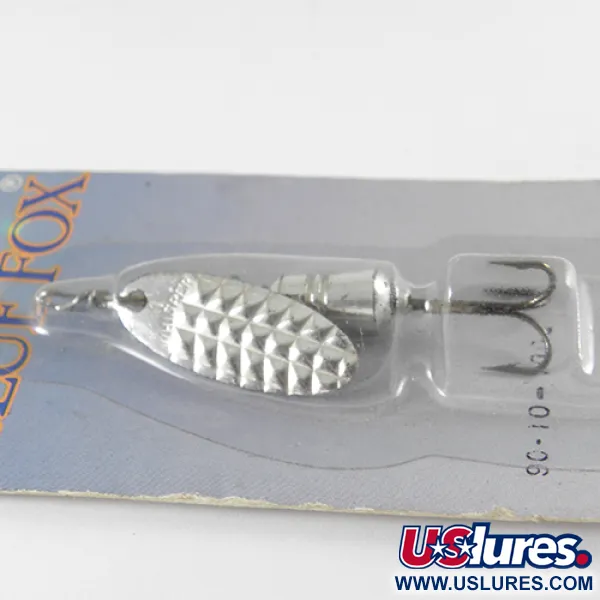 Blue Fox Whisper 1 Cucharilla, Plata, 4g, Hoja prismática, #1459