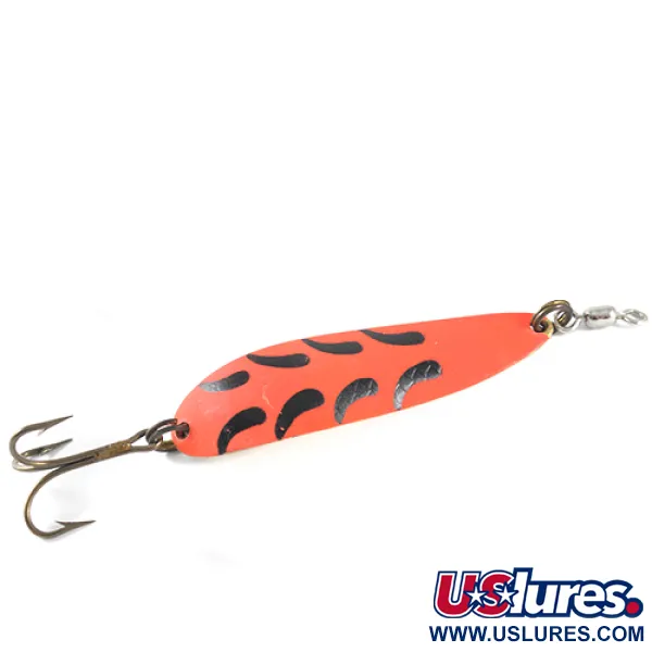 Luhr Jensen Krocodile Cucharilla, Rojo/Negro/Oro, 28g, Lance, #1508